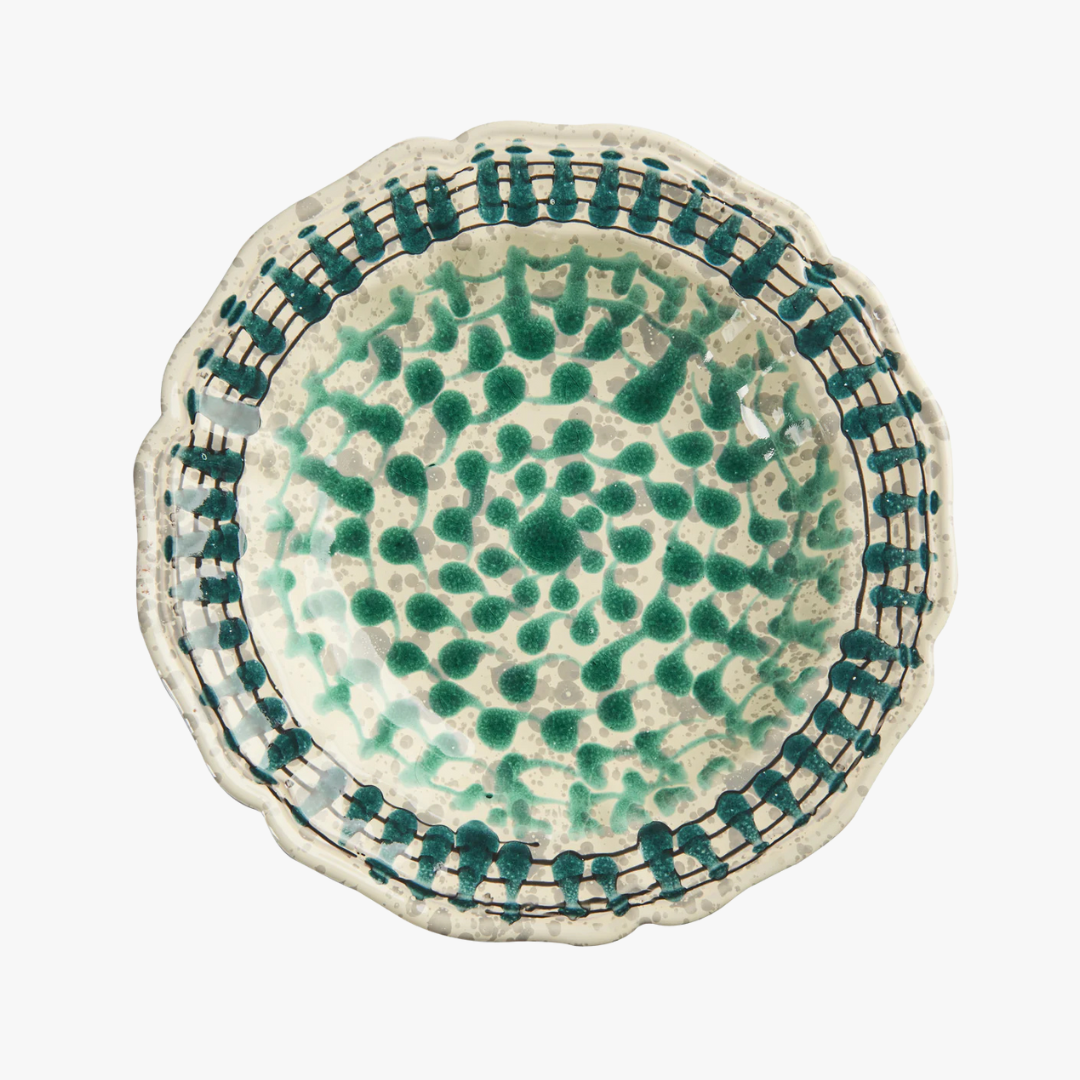 Taverna Drip Serving Bowl