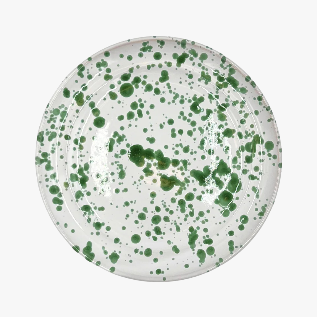Taverna Green Speckled Plate