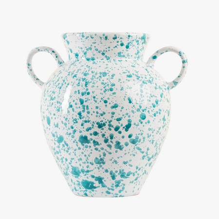 Taverna Turquoise Speckled Jug