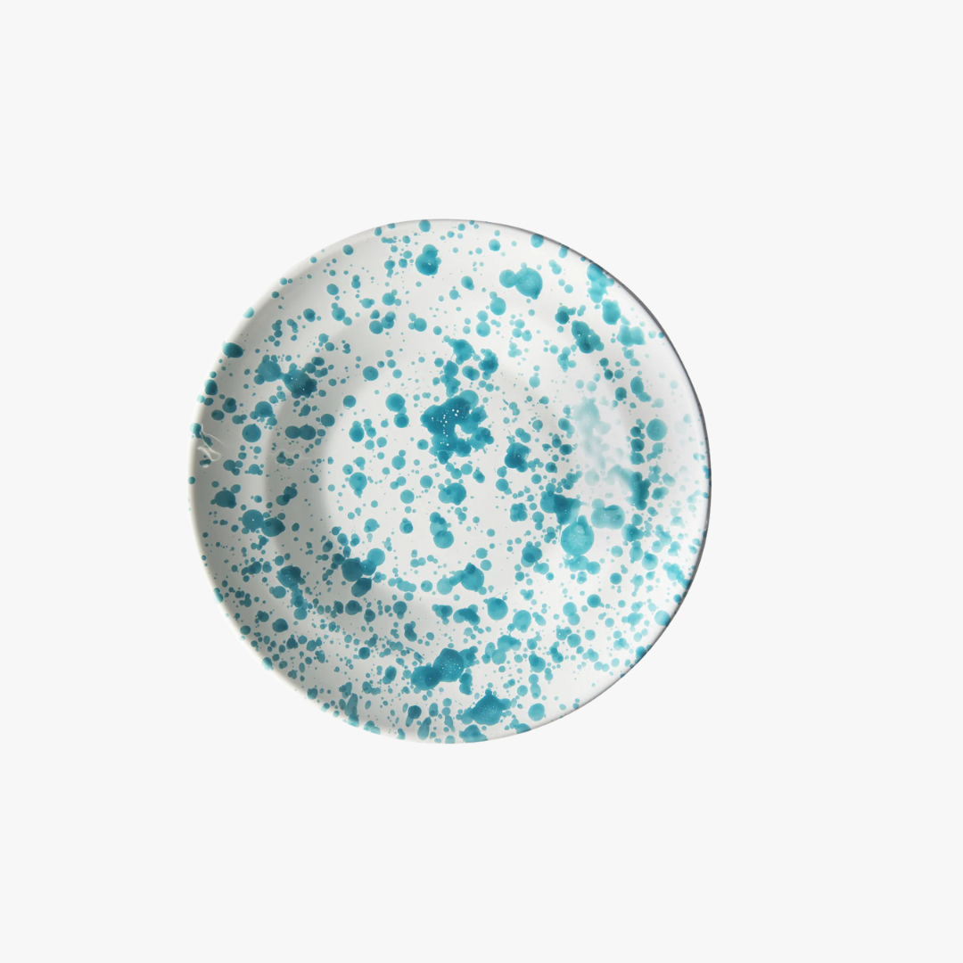 Taverna Turquoise Speckled Soup Bowl