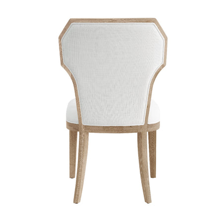 Telfair Cerused Oak Dining Chair back view