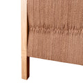 Textura Bed - woven seagrass closeup