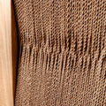 Textura Bed - woven seagrass rope texture