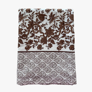 Tobacco Toile Table Cloth