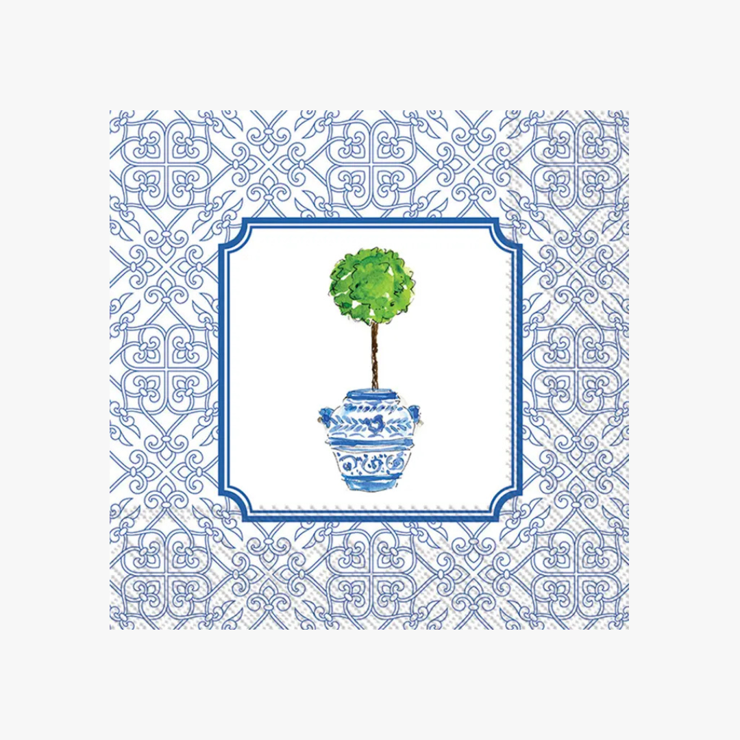 Topiary Paper Cocktail Napkins