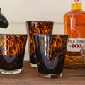 Torcello Tortoise Glasses on bar