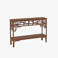 Tortoise Pagoda Small Console Table