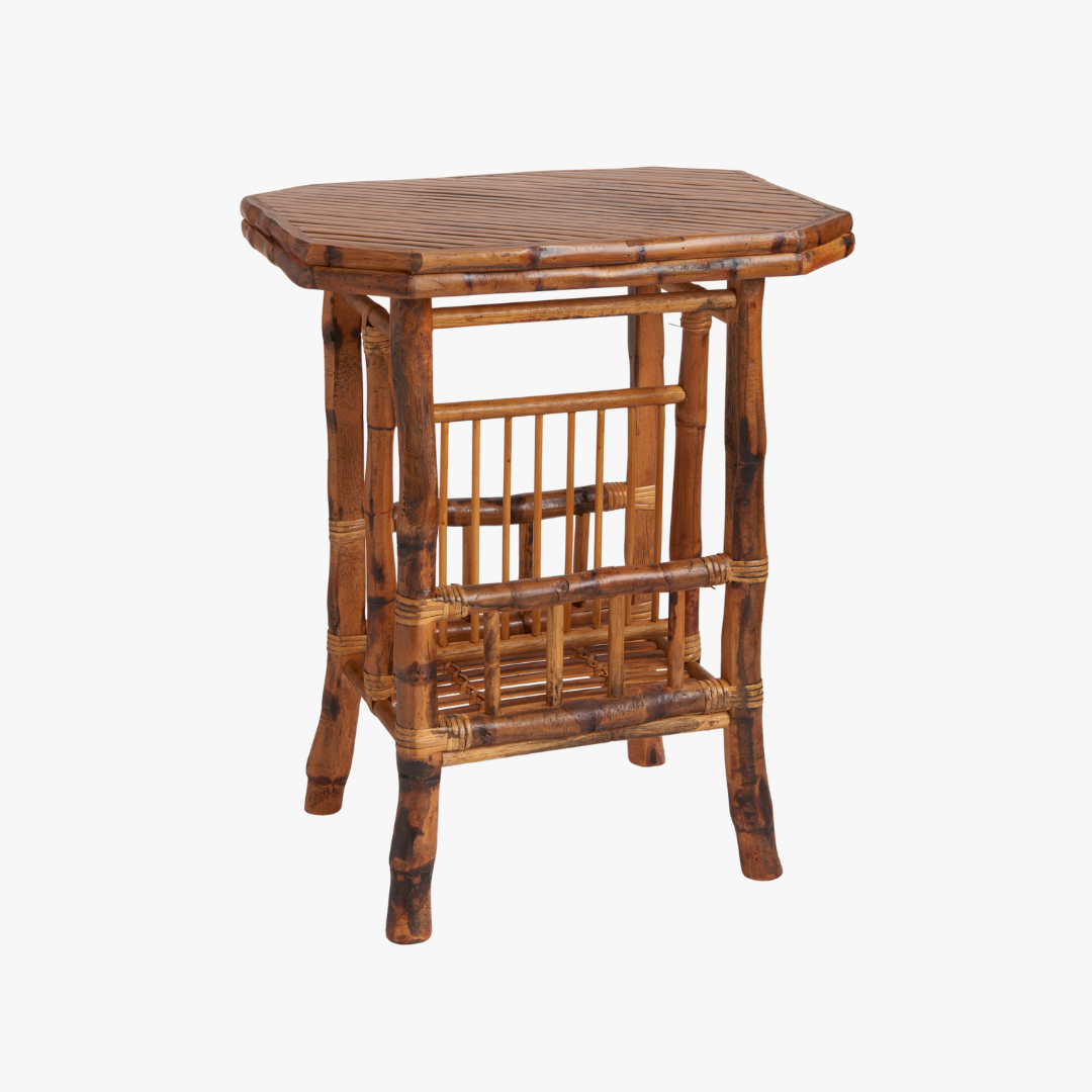 Tortoise Bamboo Magazine Table