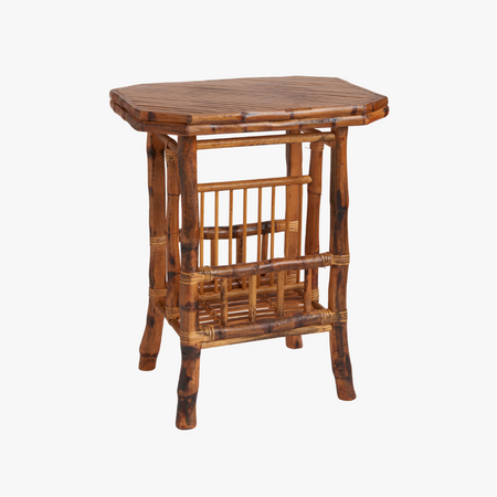 Tortoise Bamboo Magazine Table