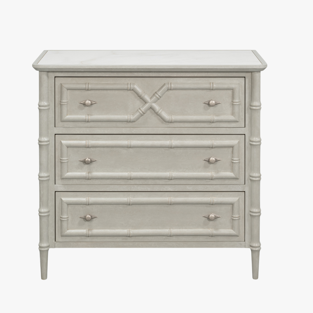 Tortuga White Chest by Dear Keaton