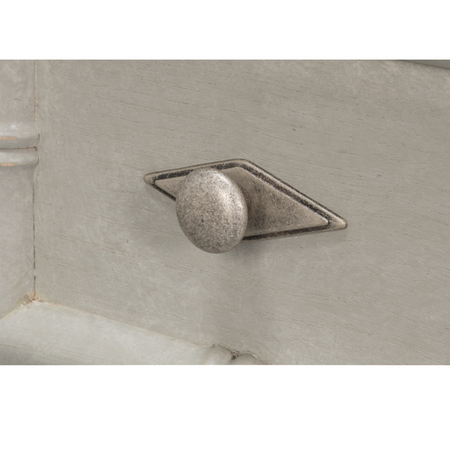 Tortuga White Chest - pewter hardware
