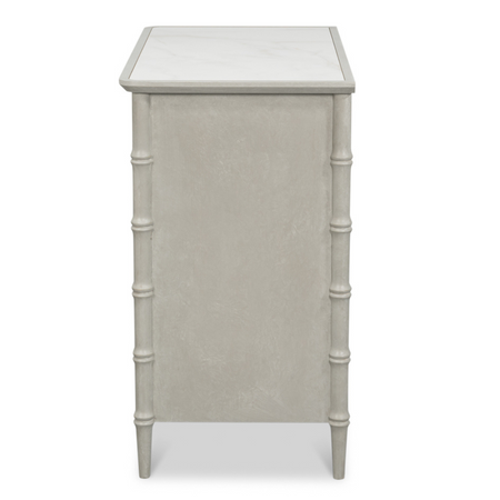 Tortuga White Chest - side view