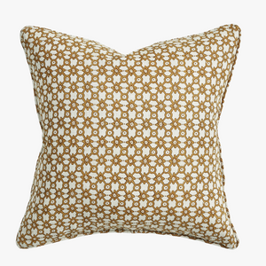 Trapani Saffron Pillow Cover