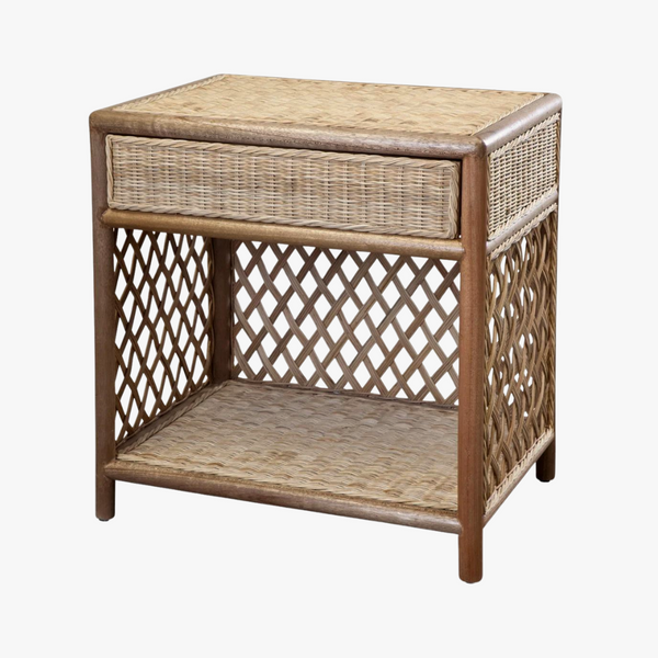 Trellis Bedside Table