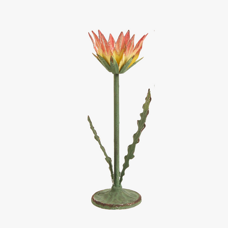 Tropical Flower Taper Holder