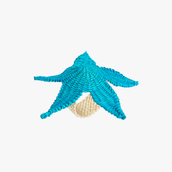 Turquoise Starfish Napkin Ring