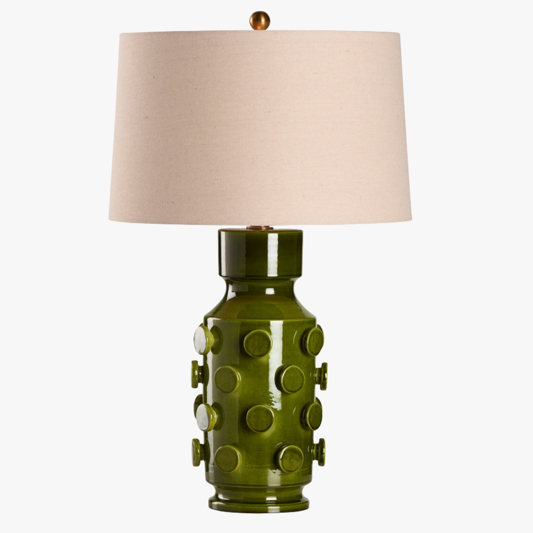 Ungaro Green Table Lamp by Dear Keaton