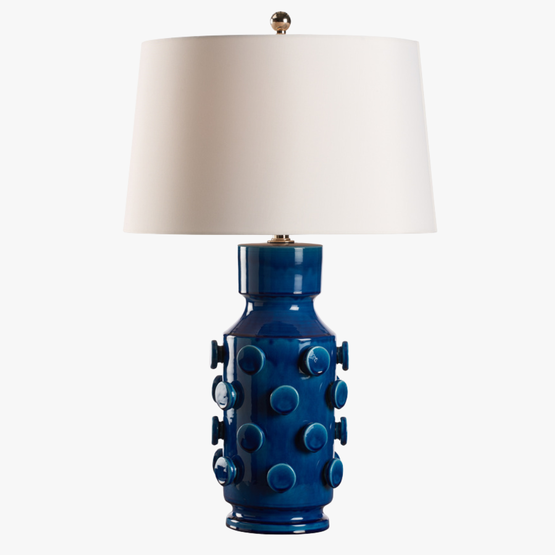 Ungaro Sea Blue Table Lamp by Dear Keaton