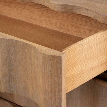 Breakers Oak Dresser drawer detail