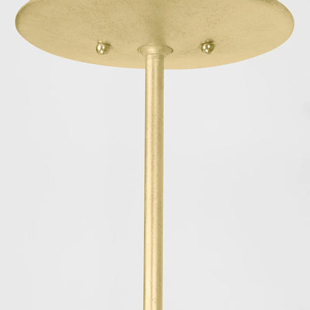 Viens Chandelier - gold ceiling plate