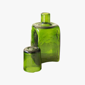 Verde Carafe and Drinking Glass