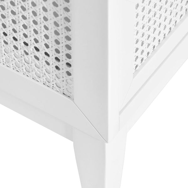 Watson White Lacquered Vanity leg detail
