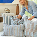 Walter G Cocoa Pillow Covers styled