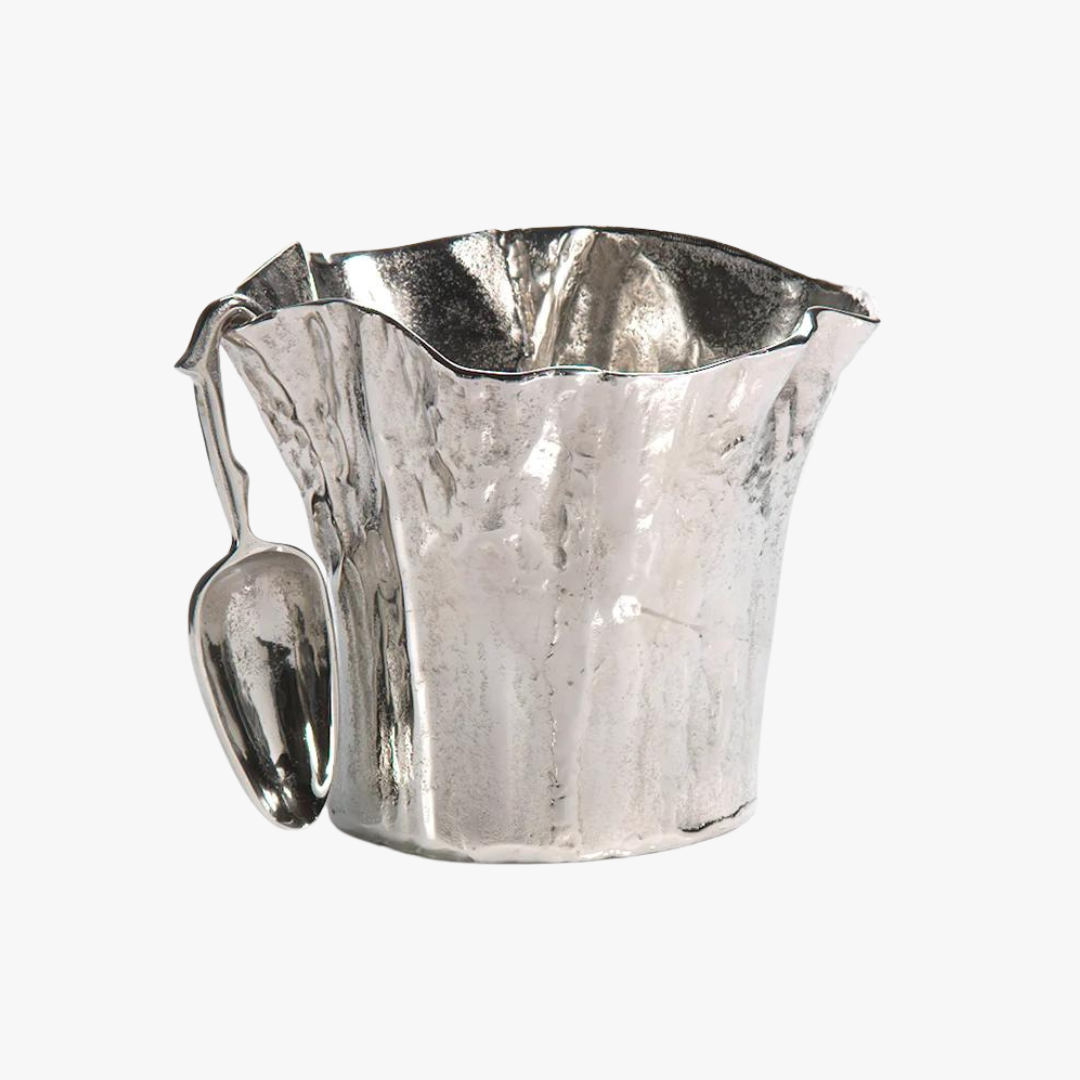 Waves Aluminum Ice Bucket