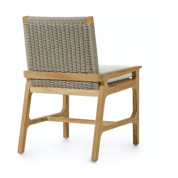Delmar Outdoor Side Chair Back View