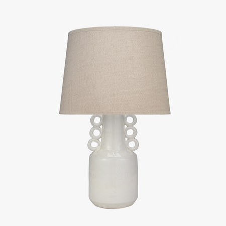 Lisbon White Ceramic Lamp