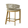 Ashby Outdoor Counter Stool Back View