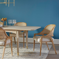 Pascal Cane Dining Chair Styled in Dining Room