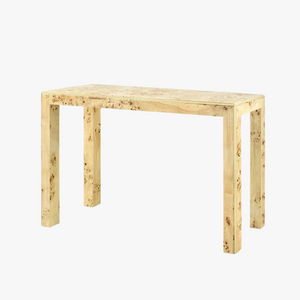 Anders Burl Console Table