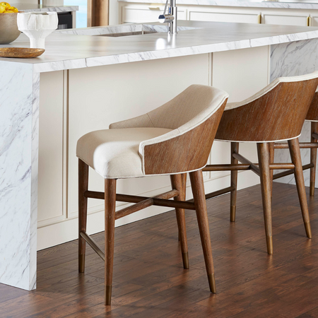 Athena Counter Stool Styled in Kitchen - Dear Keaton