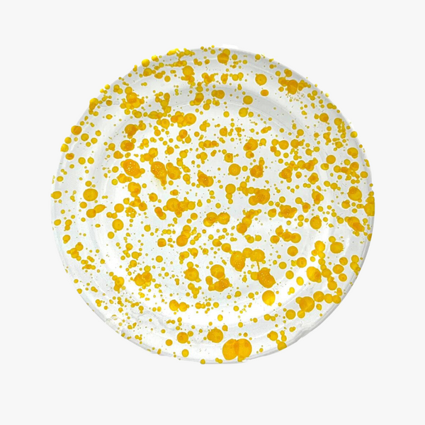 Taverna Yellow Speckled Plate