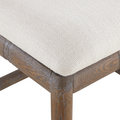 Hayden Driftwood Counter Stool Fabric Closeup