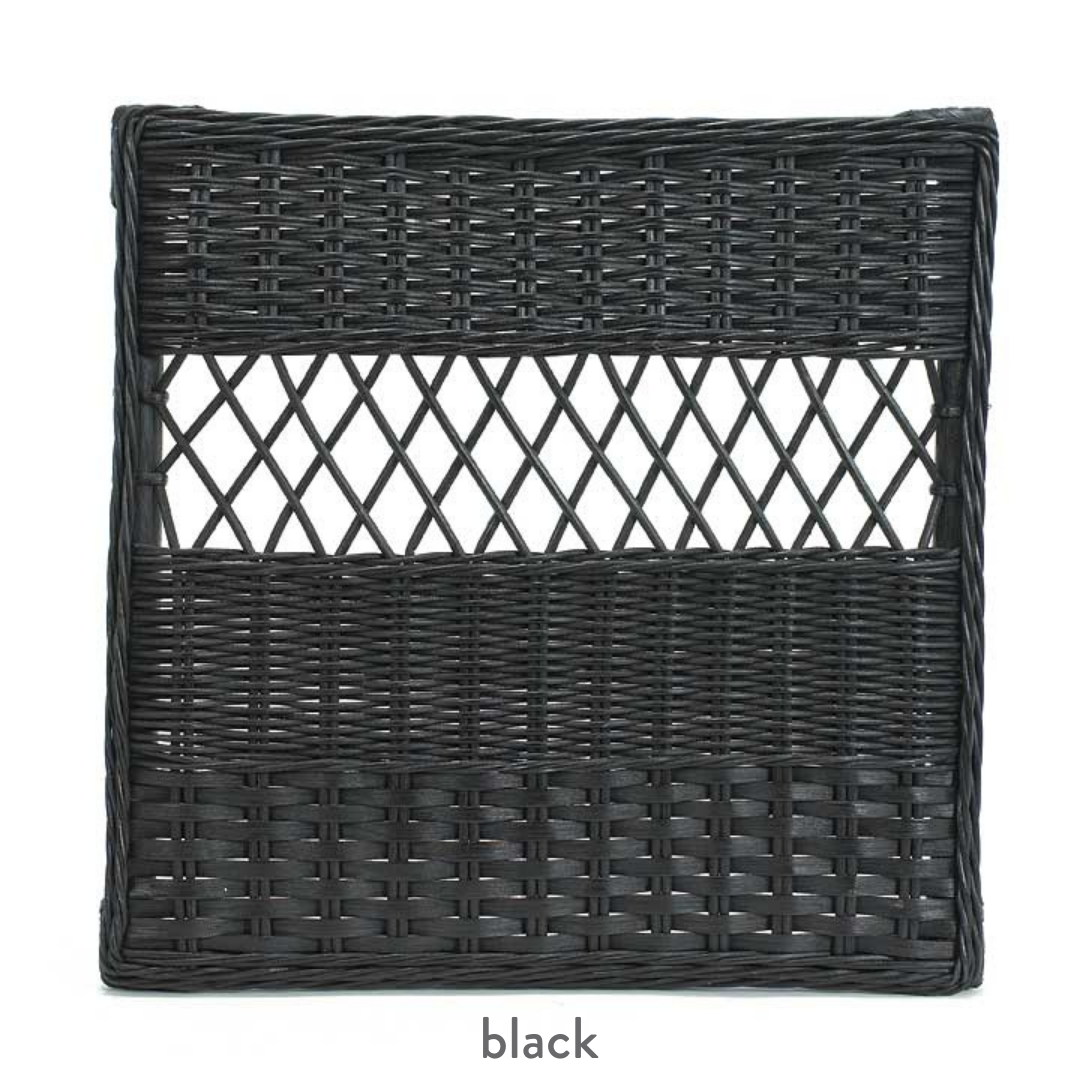 Black Wicker FInish