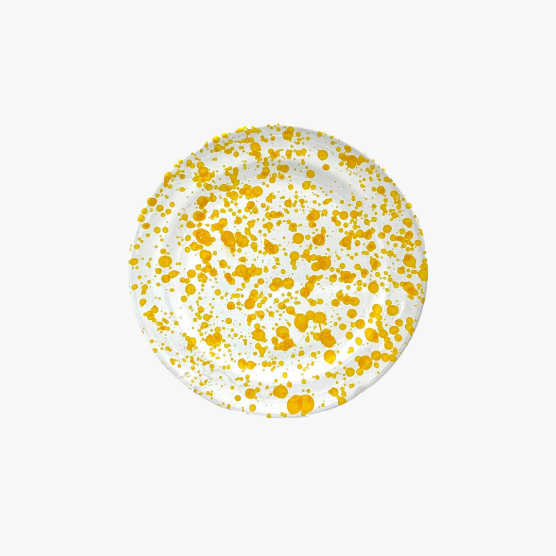 Taverna Yellow Speckled Soup Bowl