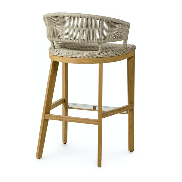 Ashby Outdoor Bar Stool Back View