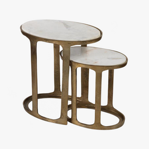 Nelson Oval Nesting Tables
