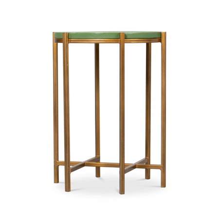Verde Shagreen Accent Table from Dear Keaton