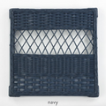 Navy Wicker Finish 
