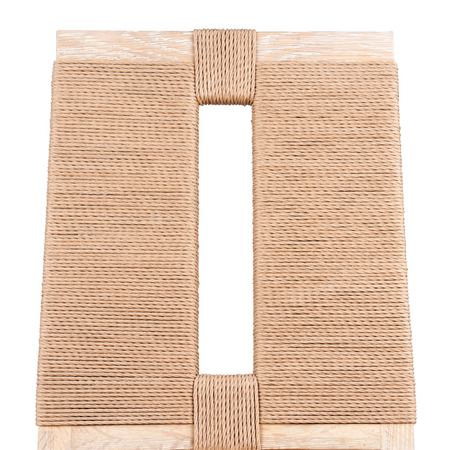 Felix Side Chair Woven Rope Details