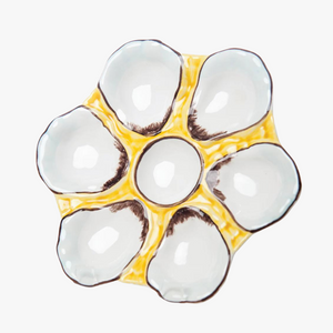 Yellow Oyster Plate