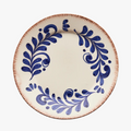 Casa Nuno Blue Scroll Plate