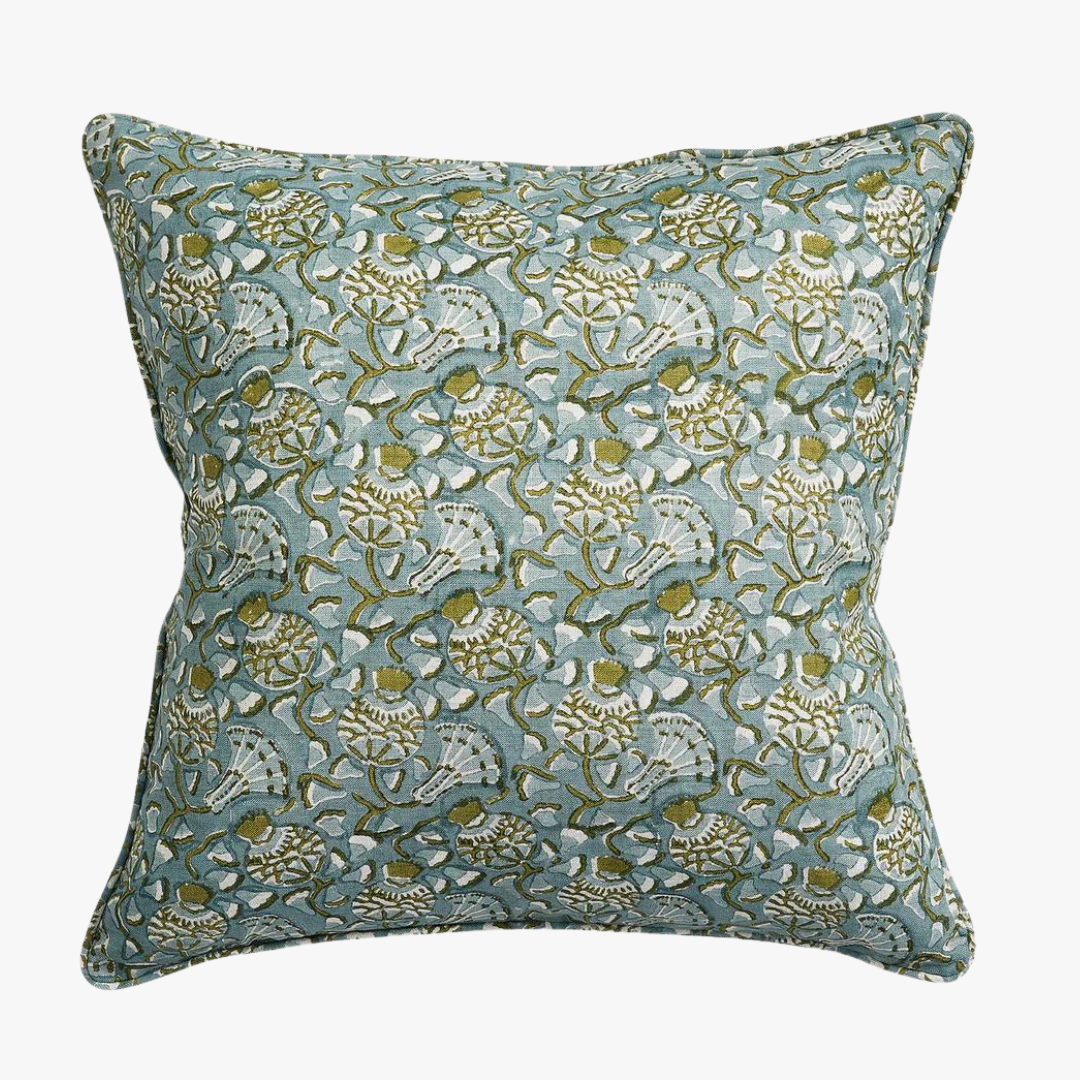 Iznik Moss Celadon Pillow Cover