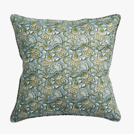 Iznik Moss Celadon Pillow Cover