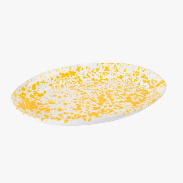 Taverna Yellow Speckled Platter