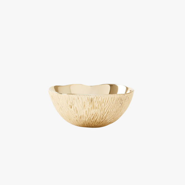 Coral Brass Bowl