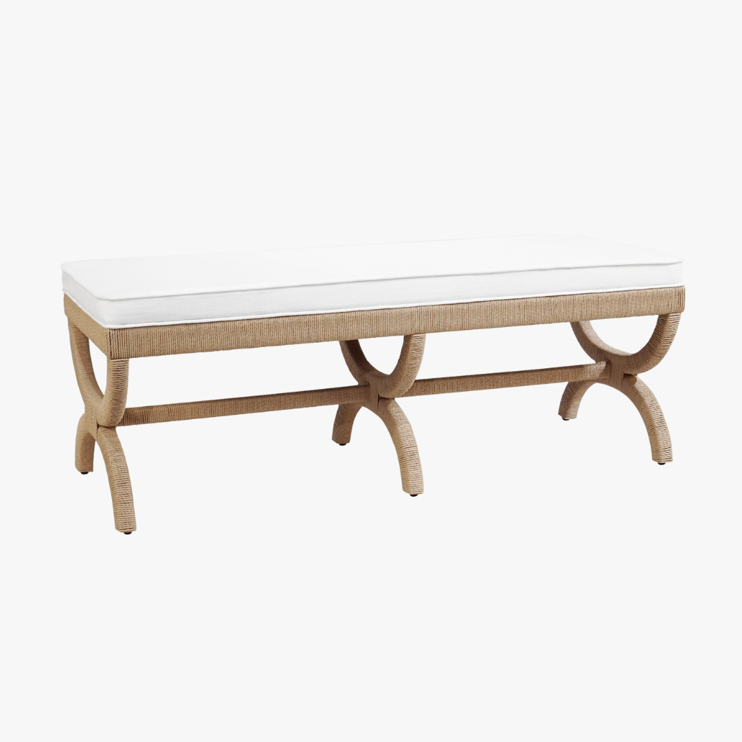 Coastal Rope Bench by Dear Keaton